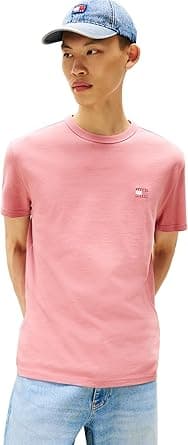Tommy Jeans mens Short Sleeve Solid Cotton Graphic T-shirts Short Sleeve Solid Cotton Graphic T-shirts (pack of 1) on Amazon.ae - Price Tracker