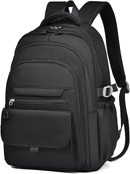 Qiccijoo Laptop Backpack Travel Backpack College School Backpack for Men or Women Work Backpack Fits 15.6 Inch Laptop Computer Backpack Bookbag Gift - Best Deal Finder