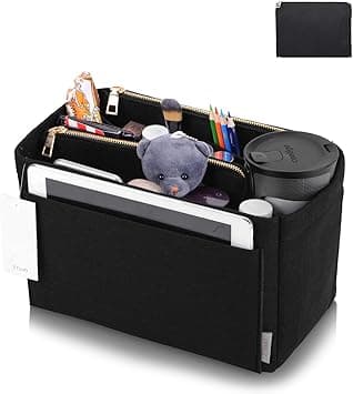 ZTUJO Purse Organizer, Felt Bag Organizer Insert for Speedy, Neverfull, Graceful, Tote, Handbag, Shaper (X-Large, Black) on Amazon.ae - Price Tracker