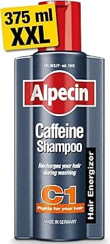 Alpecin Caffeine Shampoo C1 375ml | Prevents and Reduces Hair Loss | Natural Hair Growth Shampoo for Men | Energizer for Strong Hair | Hair Care for Men Made in Germany - Amazon.ae Price Tracker