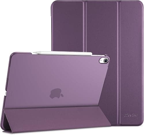 ProCase for iPad Air 13 Inch Case M4/M3/M2(2026/2025/2024), Slim Smart Cover iPad 13 Air M4 M3 M2 Case with Translucent Hard Shell Back, Supports Touch ID, Auto Wake/Sleep -2019Purple on Amazon.ae - Price Tracker