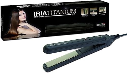 Italian Design Hair Straightener Iria Titaniums (Renewed) on Amazon.ae - Price Tracker