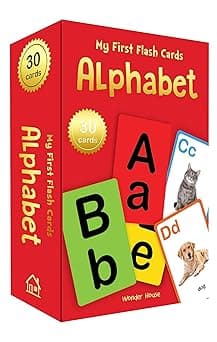 My First Flash Cards Alphabet: 30 Early Learning Flash Cards For Kids - Amazon.ae Price Tracker