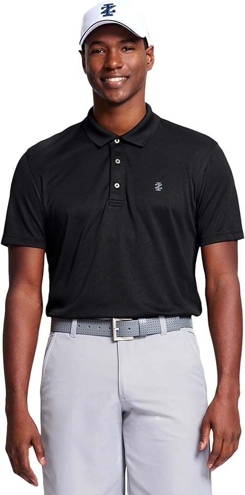 IZOD Men's Performance Golf Grid Polo on Amazon.ae - Price Tracker