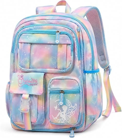 HANNEA® School Backpack for Girls, Cartoon School Backpack for Schoolgirls Large Capacity Girls Backpack for Kids on Amazon.ae - Price Tracker
