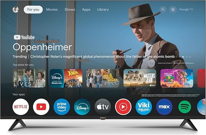 IMPEX 43 Inch Smart QLED FHD Google TV Built-in Google Assistant &amp; Chromecast, Voice Remote,1GB RAM, 8GB ROM,4 HDMI, 2 USB, A+ Panel,1920x1080, Slim Design,2 Years Warranty, evoQ 43QLC2 on Amazon.ae - Price Tracker