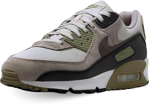 NIKE Womens Air Max 90 SP Running Trainers CQ6639 Sneakers Shoes (UK 8 US 10.5 EU 42.5, Metallic على أمازون - دليلك لأفضل العروض