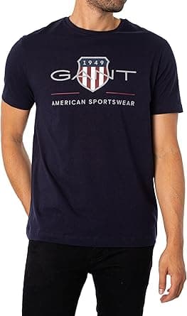 GANT Men 2003199-110 Archive Shield T-Shirt on Amazon.ae - Price Tracker