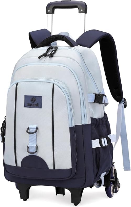 Boys Rolling Backpack for Kids Elementary Middle School Backpack with 6 Wheels on Amazon.ae - Price Tracker