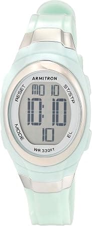 Armitron Sport Women's Digital Chronograph Resin Strap Watch, 45/7034 - Best Deal Finder