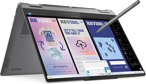 Lenovo Yoga 7 2-in-1 14ILL10 Laptop (Grey) | Intel Core Ultra 7 258V, 32GB RAM, 1TB SSD, 14"2.8K OLED Display, Win 11 [83JQ003TAX] on Amazon.ae - Price Tracker