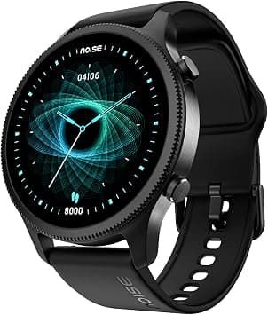 Noise Halo Premium Metallic Smartwatch, 1.43" AMOLED Display, 7 Day Battery, BT Calling (Make/Answer), Smart Gesture Control, 100+ Sport Modes, NoiseFit App Supprt, 1 Year Warranty (Jet Black) - Amazon.ae Price Tracker