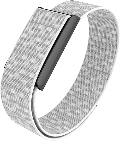 VeveXiao Nylon Loop Strap Compatible With Amazfit Helio Strap, Breathable Sports Strap Sweat Absorption Band with Metal Frame Connector for Men Women-No Tracker on Amazon.ae - Price Tracker