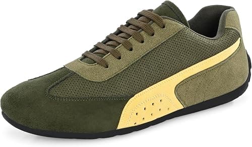 Cruiser Sneaker for Men | Lightweight & Comfortable | Stylish Lace-Up Casual Footwear with Cushioned Insole | Perfect for Versatile Outfits on Amazon.ae - Price Tracker