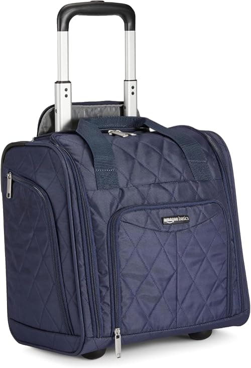 Amazon Basics Underseat Carry-On Rolling Travel Luggage Bag on Amazon.ae - Price Tracker