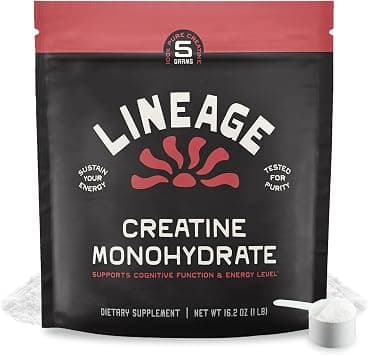 Lineage Provisions Micronized Creatine Monohydrate with Sea Salt - Micronized Creatine Powder for Training & Performance – No Artificial Ingredients – 90 Servings on Amazon.ae - Price Tracker