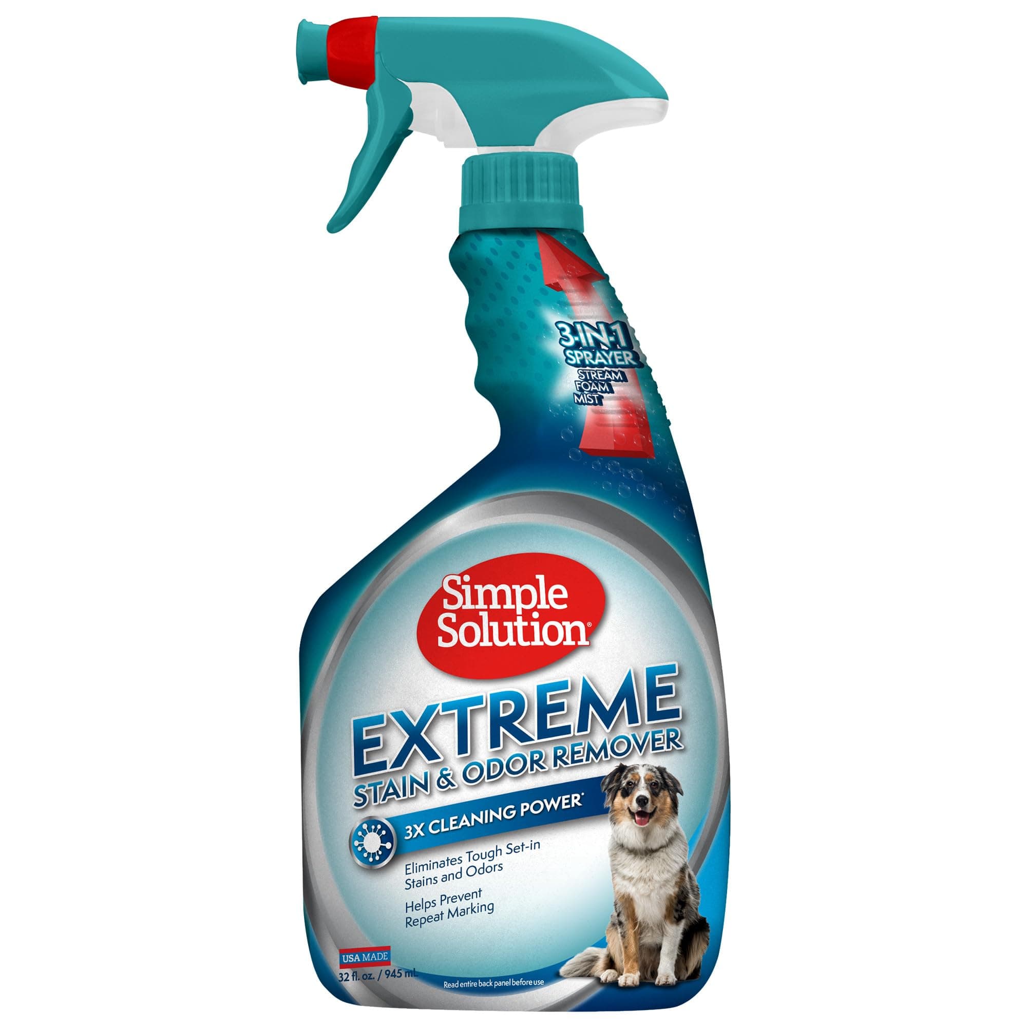 Simple Solution Extreme Dog Stain Odour Remover, 32 Oz, White on Amazon.ae - Price Tracker