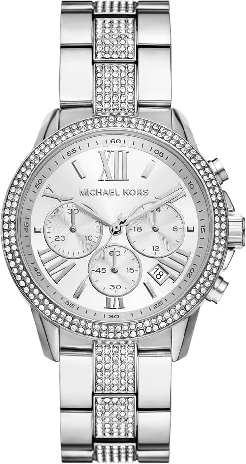 Michael Kors Brynn Women's Watch, Stainless Steel and Pavé Crystal Watch for Women on Amazon.ae - Price Tracker