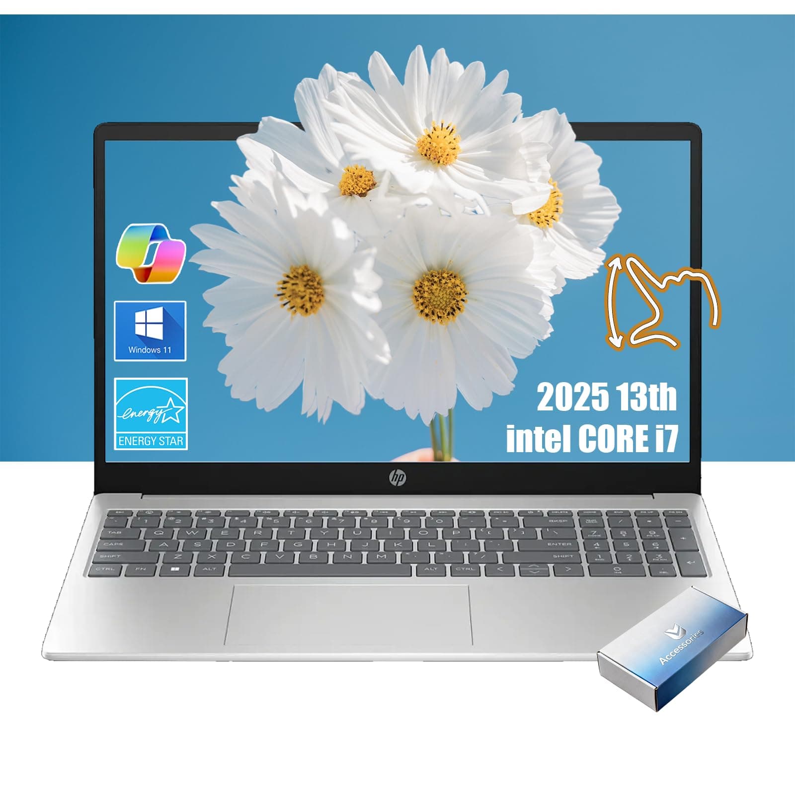 Hp Pavilion 15.6" Fhd Touchscreen Laptop | 2025 13Th Intel I7 32Gb Ram 1Tb Ssd Iris Xe Graphics Business Win11 Computadora Portátil Wi-Fi 6 Accessories on Amazon.ae - Price Tracker