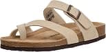 CUSHIONAIRE Men's Luna-M Cork footbed Sandal with +Comfort - Best Deal Finder