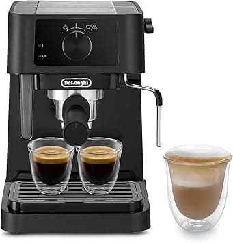 De'Longhi Stilosa Manual Pump Espresso Coffee Machine EC230.BK - Amazon.ae Price Tracker