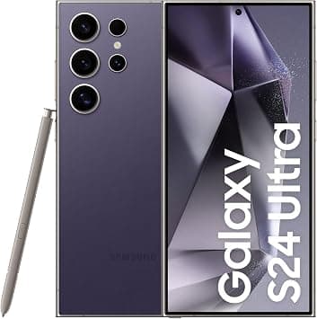SAMSUNG Galaxy S24 Ultra, 512GB, Violet, 12GB RAM, Android Smartphone, 200MP Camera, No Manufacturer Warranty (International Version) - متتبع أسعار Amazon.sa