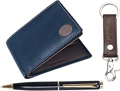 HORNBULL Billy Navy/Mud Leather Wallets for Men, Keyring & Pen Combo Gift Set for Men | Wallet Men Leather Branded - Amazon.ae Price Tracker