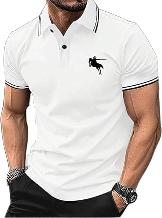Lymio Polo T Shirt for Men || Men Casual T-Shirt || Polo on Amazon.ae - Price Tracker