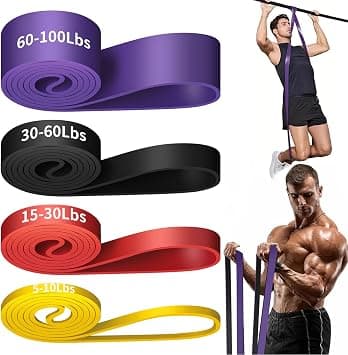Alllvocles Resistance Band, Pull Up Assistance Band Set for Legs, Working Out, Muscle Training, Physical Therapy, Shape Body, Men Women on Amazon - Best Deal Finder