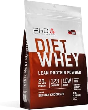 PhD Nutrition Diet Whey High Protein Lean Matrix | Low Calorie Belgian Chocolate Protein Powder | 1kg Bag, 40 Servings - Amazon.ae Price Tracker