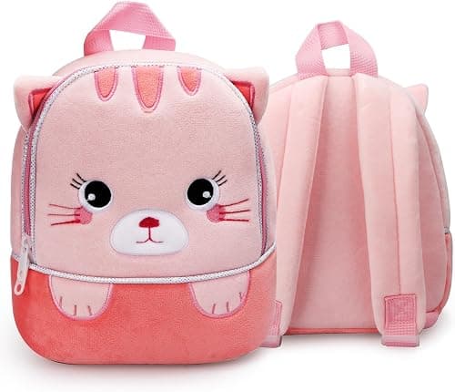 URbazaar Plush Backpack Toddler Bag,Cute Toddler Backpack Toddler Bag Plush Animal Cartoon Mini Travel Bag for Baby Boy&Girl 1-5 Year | Cute على Amazon.ae - متتبع الأسعار