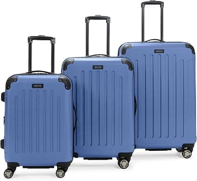 Kenneth Cole Reaction Renegade_Collection, Periwinkle Blue, 3-Piece Set (20"/24"/28") on Amazon.ae - Price Tracker
