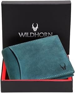 WILDHORN Genuine Leather Hand-Crafted Wallet For Men, Bifold Leather Wallet ,Model-WH1173 - Amazon.ae Price Tracker