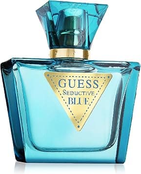 GUESS Seductive Blue Eau de Toilette for Women, Floral Fruity Fragrance, Fresh and Addictive Fragrance, Long Lasting, 50 ml على Amazon.ae - متتبع الأسعار