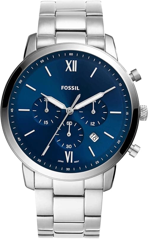 Fossil Men's Neutra Stainless Steel Quartz Chronograph Watch on Amazon.ae - Price Tracker