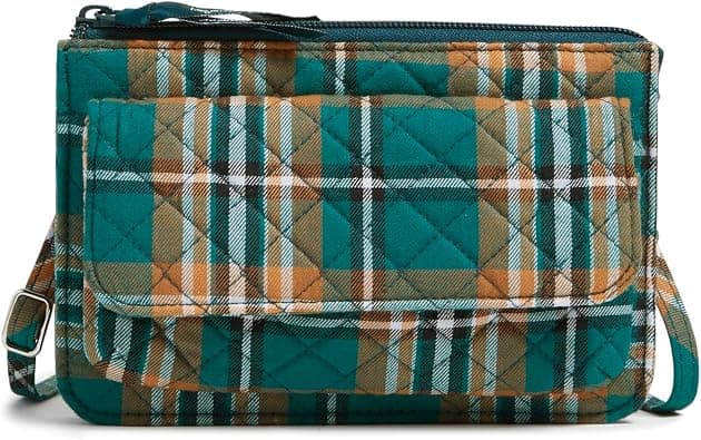 Vera Bradley womens Cotton Wallet Crossbody Purse With Rfid Protection Crossbody Purse on Amazon.ae - Price Tracker