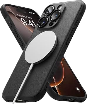Ringke Onyx Magnetic Compatible with iPhone 16 Pro Case Cover [Strong Magnet] Military-Grade Protection TPU Shockproof Rugged Bumper Full Protection iPhone 16 Pro Back Cover - Black - Amazon.ae Price Tracker