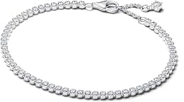 PANDORA 593927C01 Women's Tennis Bracelet Silver Zirconia - متتبع أسعار Amazon.sa