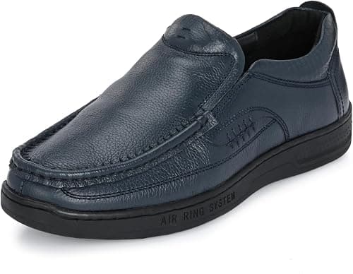 Blue Leather Men's 3943 Formal Shoes على Amazon.ae - متتبع الأسعار
