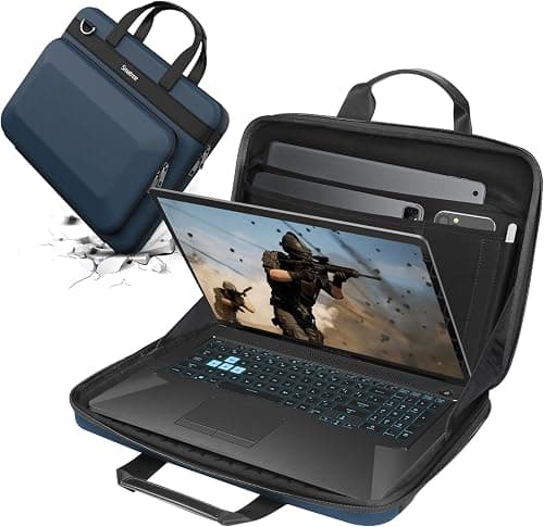 Smatree Heavy Duty Hard Shell Case Compatible for Acer Nitro 5/Aspire 7, for ASUS ROG Strix G16/SCAR 16, for DELL m16 R2/m16/G16, for MSI Stealth 16, for HP OMEN Laptop 16/EliteBook 650/655,Blue(A800) على Amazon.ae - متتبع الأسعار