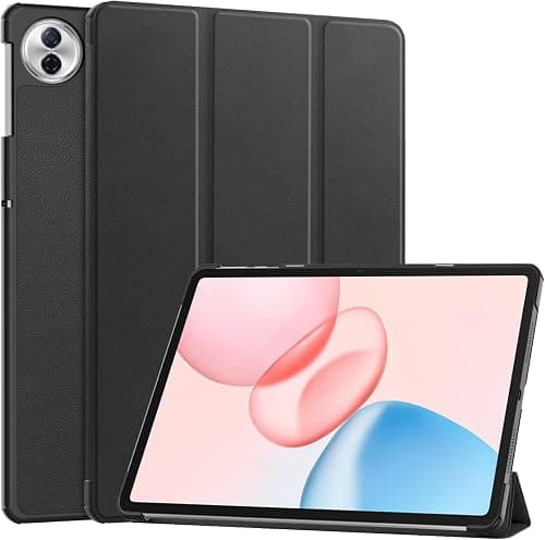 SKEIDO Tablet Case For Honor Pad 10 12.1 Inch 2025 Multi-Viewing Angles All New PU Leather Smart Cover with Auto Sleep Wake Feature Slim Flip Shell Case for Honor Pad 10 12.1" Accessories (Black) على Amazon.ae - متتبع الأسعار