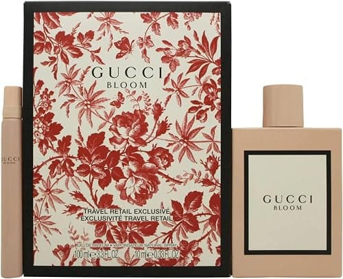 Gucci Bloom 2 Piece Gift Set: Eau De Parfum 100ml - Eau De Parfum 10ml على Amazon.ae - متتبع الأسعار