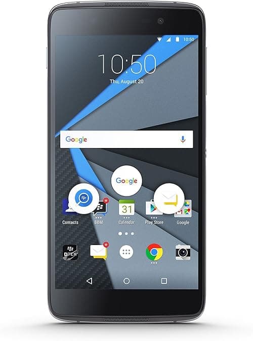 BlackBerry DTEK50-16GB, 3GB RAM, 4G LTE, Carbon Grey على Amazon.ae - متتبع الأسعار