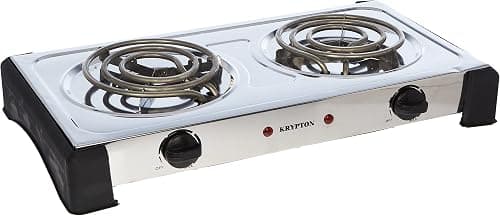 Krypton 2 Burner Gas Cooker, Multi Color, White, Knhp5310"Min 1 year manufacturer warranty" on Amazon.ae - Price Tracker