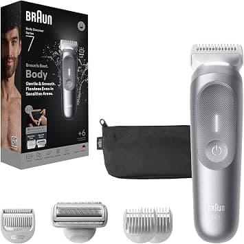 براون بودي جرومر سيريز 7، +6 ادوات حلاقة وتشذيب وحلاقة الشعر، BG7550 - دليلك لأفضل العروض