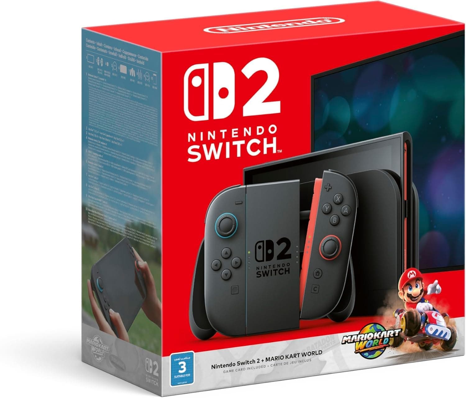Nintendo Switch 2 Console Bundle with Mario Kart World Game Cartridge [UAE Version] - 1 Year Manufacturer Warranty on Amazon.ae - Price Tracker