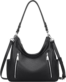 Over Earth Genuine Leather Purses and Handbags for Women Hobo Shoulder Bag Ladies Crossbody Bags Medium - Best Deal Finder