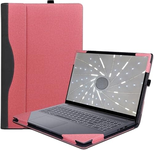 HP OmniBook X Flip 16" NGAI 16-as 16-ar Laptop Case and for OmniBook7 Flip 16-au Sleeve, Detachable PU Leather Protective Case for Notebook PC Bag Accessories (Pink) on Amazon.ae - Price Tracker