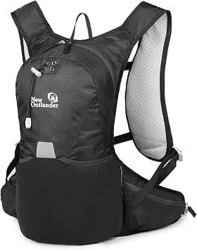 Eacam Hiking Backpack, Camping Backpack, 12L Waterproof Hiking Daypack with Adjustable Chest Strap Reflective Design, Lightweight Travel Backpack على Amazon.ae - متتبع الأسعار