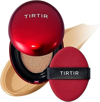 TIRTIR Mask Fit Red Cushion Foundation | Japan's No.1 Choice for Glass skin, Long-Lasting, Lightweight, Buildable Coverage, Semi-Matte (29N Natural Beige, 18g (Pack of 1)) on Amazon.ae - Price Tracker